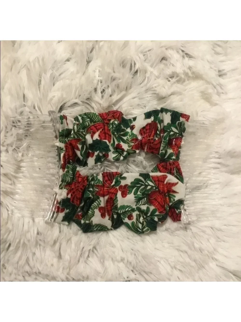 CHRISTMAS hair comb